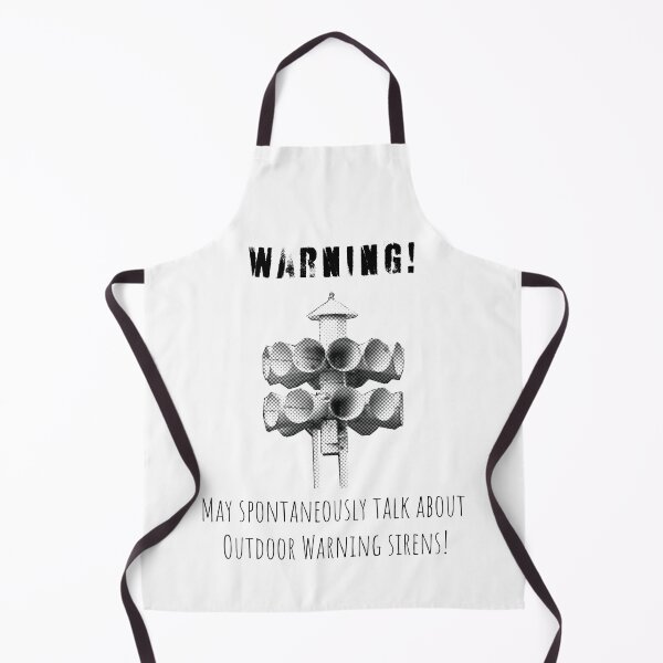 Item preview, Warning May Spontaneously Talk About Outdoor Warning Sirens (alt) designed and sold by Robert Ropars.