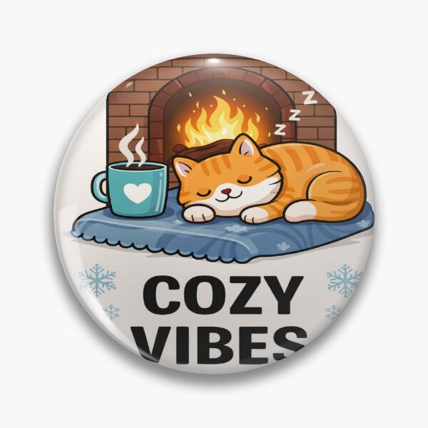 Item preview, Cozy Vibes Cute Winter Cat T-Shirt designed and sold by ArtsyEcho.