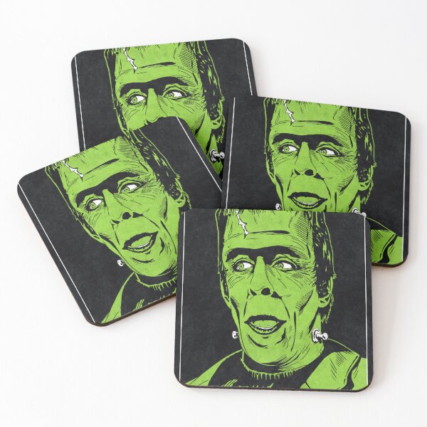 Item preview, HERMAN MUNSTER - The Munsters (Monochrome) designed and sold by FamousWeirdosRB.
