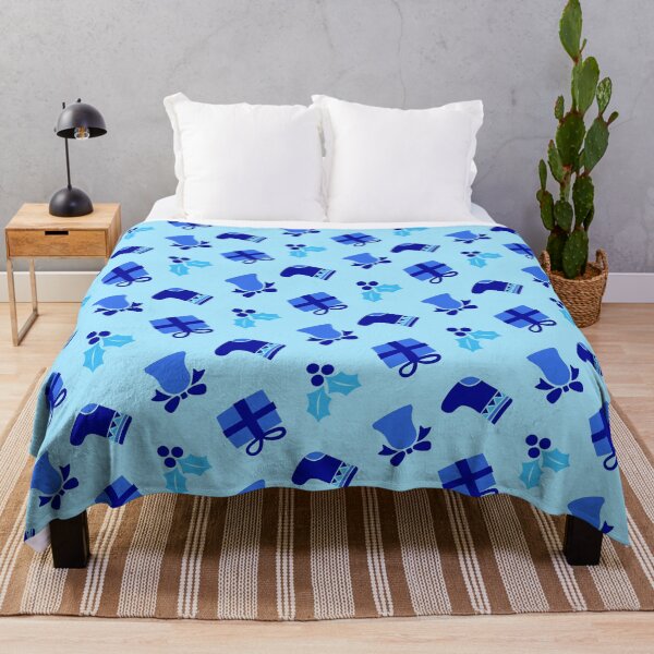 Item preview, Artistic Blue Bells Happy Holiday Xmas Pattern    - Graduation Gifts for girlfriend designed and sold by RoyalStarsPatts.