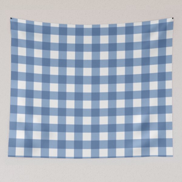 Item preview, Light Blue Plaid Pixel Pattern designed and sold by Potato Quality Prints.