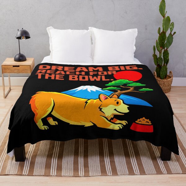 Item preview, the Dream Big Corgi Never let short legs stop your dreams designed and sold by Tong4130.