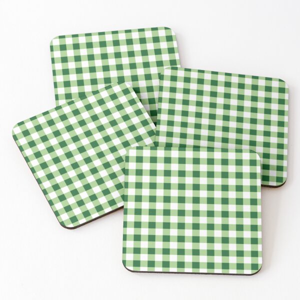 Item preview, Light Green Plaid Pixel Pattern designed and sold by Potato Quality Prints.