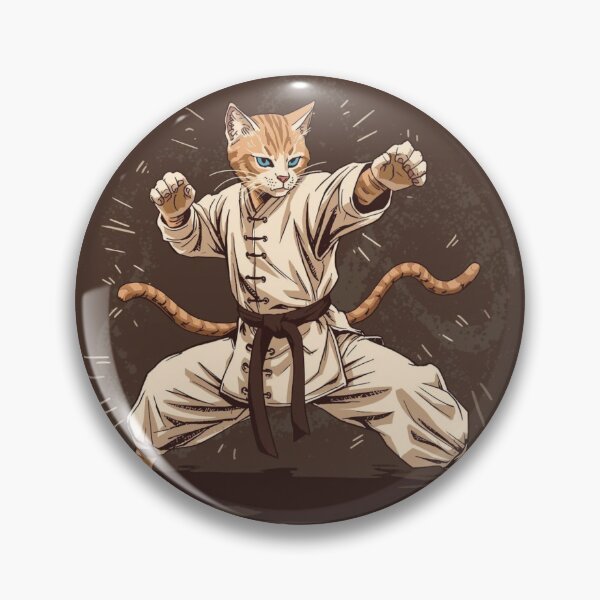 Item preview, kung fu cat designed and sold by digitalhub2000.