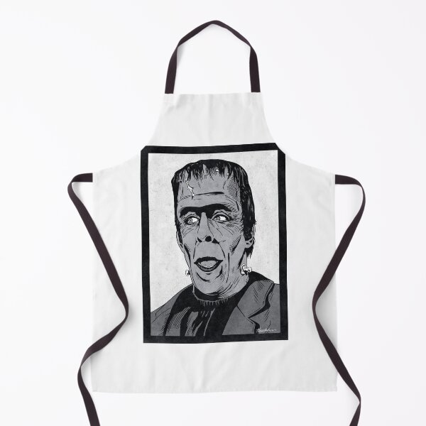 Item preview, HERMAN MUNSTER - The Munsters (Greyscale) designed and sold by FamousWeirdosRB.