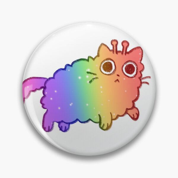 Artikelvorschau, Regenbogen-Alienkatze entworfen und verkauft von bawnzee.