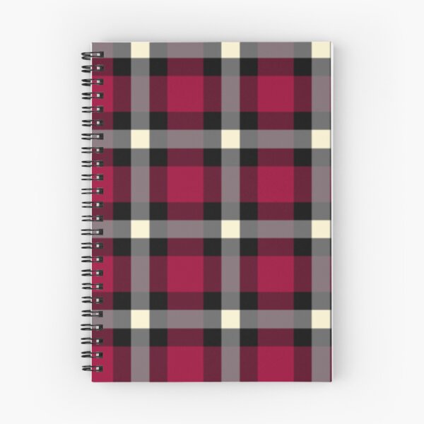 Item preview, Red and Gray Plaid Pixel Pattern designed and sold by Potato Quality Prints.