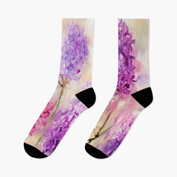 Item preview, Purple, Pink, And Magenta Lilac Flowers Digital Painting  designed and sold by DEC02.