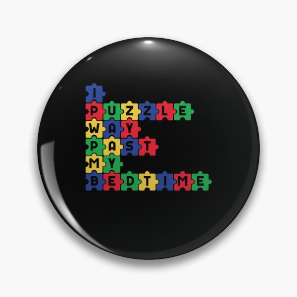 Item preview, I Puzzle Way Past My Bedtime Jigsaw Puzzle Player designed and sold by gunaone-design.