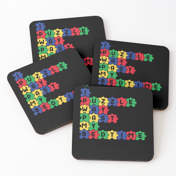 Item preview, I Puzzle Way Past My Bedtime Jigsaw Puzzle Player designed and sold by gunaone-design.