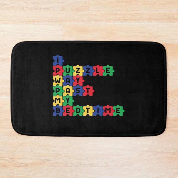 Item preview, I Puzzle Way Past My Bedtime Jigsaw Puzzle Player designed and sold by gunaone-design.