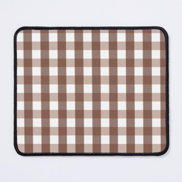 Item preview, Brown Plaid Pixel Pattern designed and sold by Potato Quality Prints.