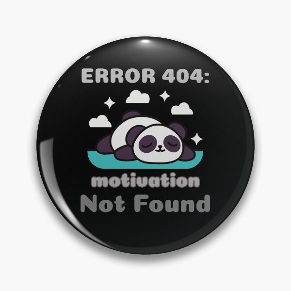 Item preview, ERROR 404: Motivation Not Found designed and sold by TrendyTees71.