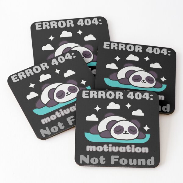Item preview, ERROR 404: Motivation Not Found designed and sold by TrendyTees71.