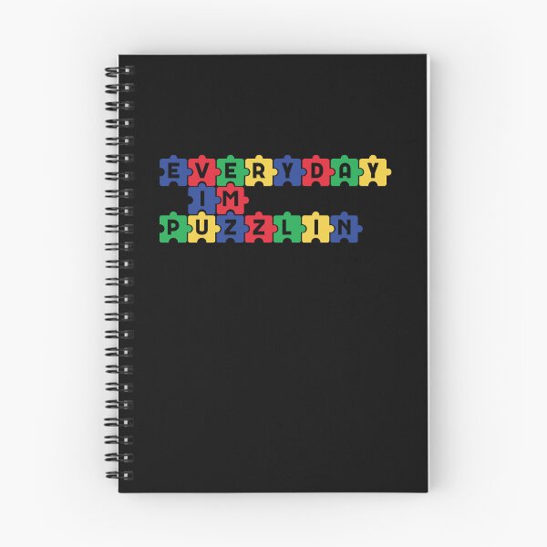 Item preview, Everyday Im puzzlin Autism Jigsaw Puzzle Master Puzzler designed and sold by gunaone-design.