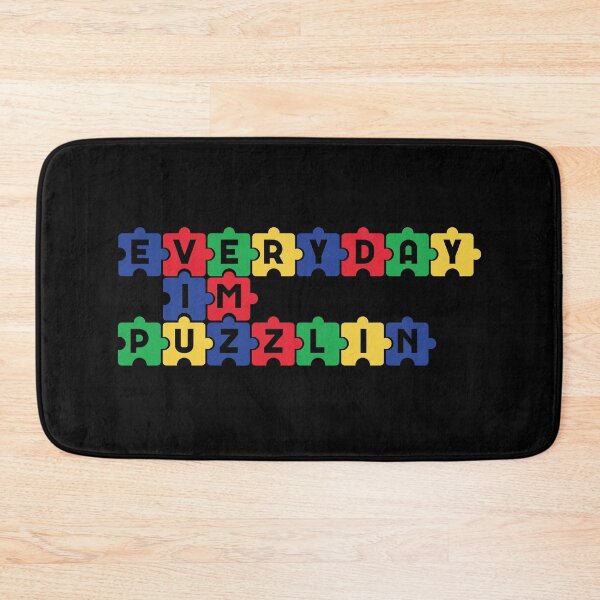 Item preview, Everyday Im puzzlin Autism Jigsaw Puzzle Master Puzzler designed and sold by gunaone-design.