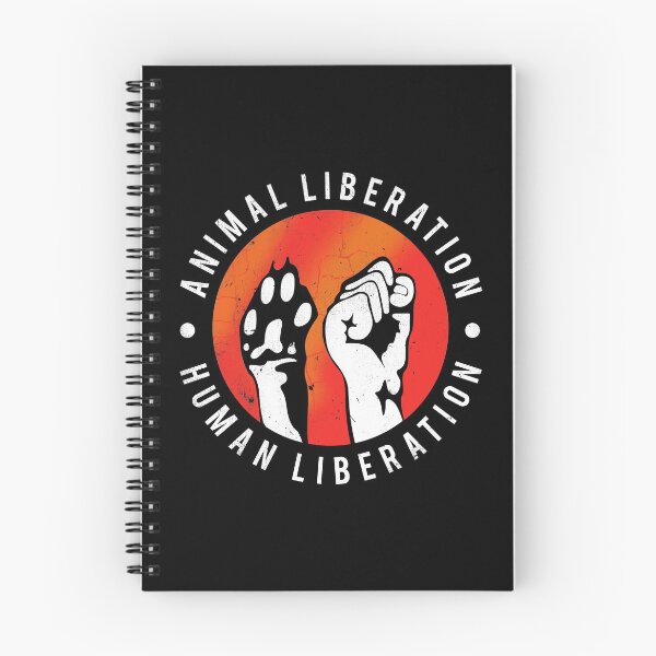Item preview, Animal Liberation Human Liberation  designed and sold by SlowXerox.