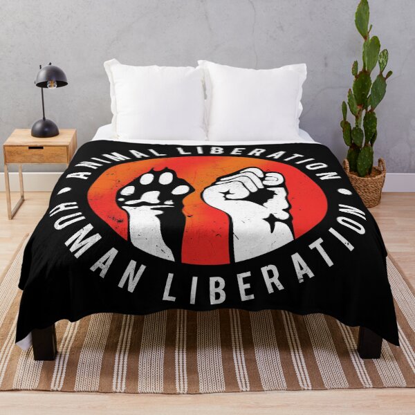 Item preview, Animal Liberation Human Liberation  designed and sold by SlowXerox.