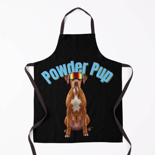 Item preview, Powder Pup Rhodesian Ridgeback – Ski Dog Art for Dog Lovers & Avid Skiers designed and sold by Fredster1966.