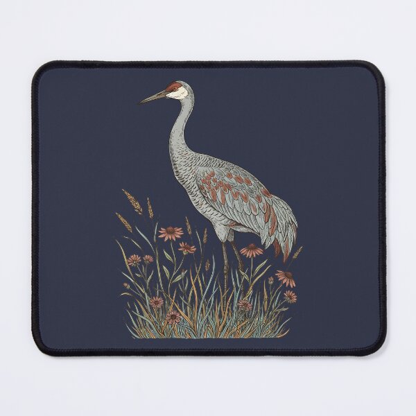 Item preview, Vintage Sandhill Crane Nature Design designed and sold by BirdsnStuff.