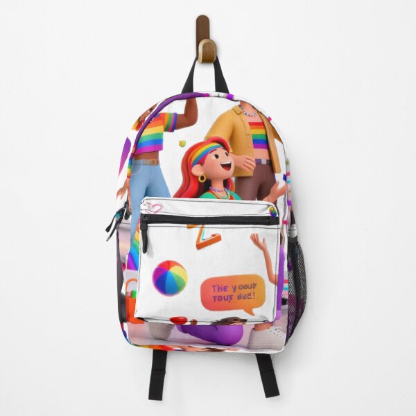Item preview, "Joyful Pride Party: 3D Queer Community Celebration" designed and sold by rainbowgremlin.