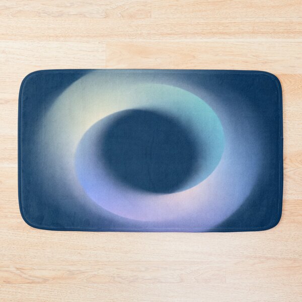 Item preview, Unity Flow – Abstract Light Ring on Deep Blue designed and sold by Cristhian Almanza.