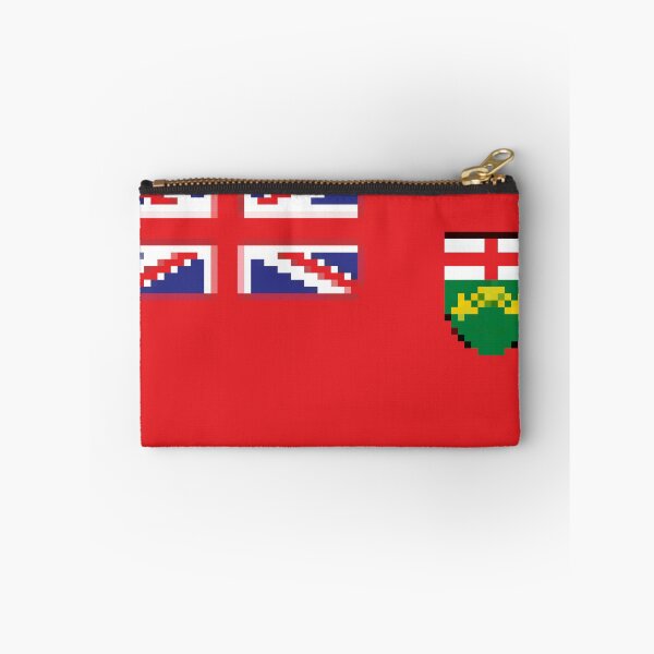 Item preview, Pixelated Ontario Flag designed and sold by Potato Quality Prints.