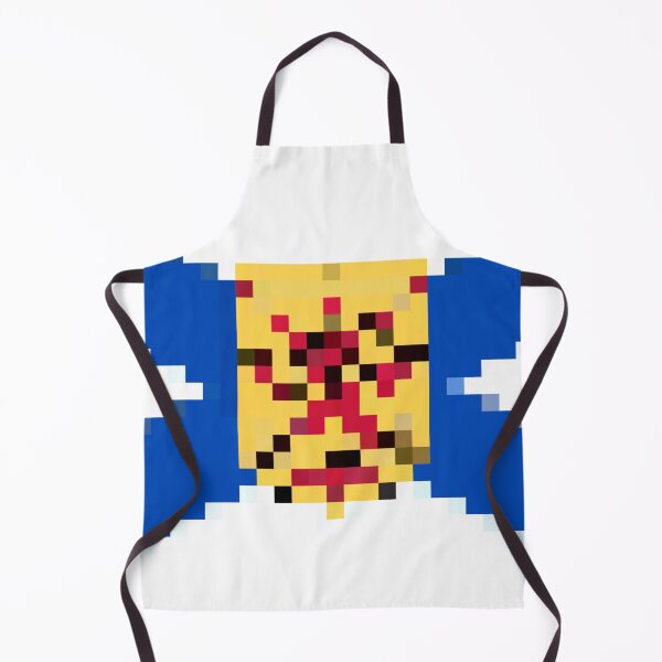 Item preview, Pixelated Nova Scotia Flag designed and sold by Potato Quality Prints.