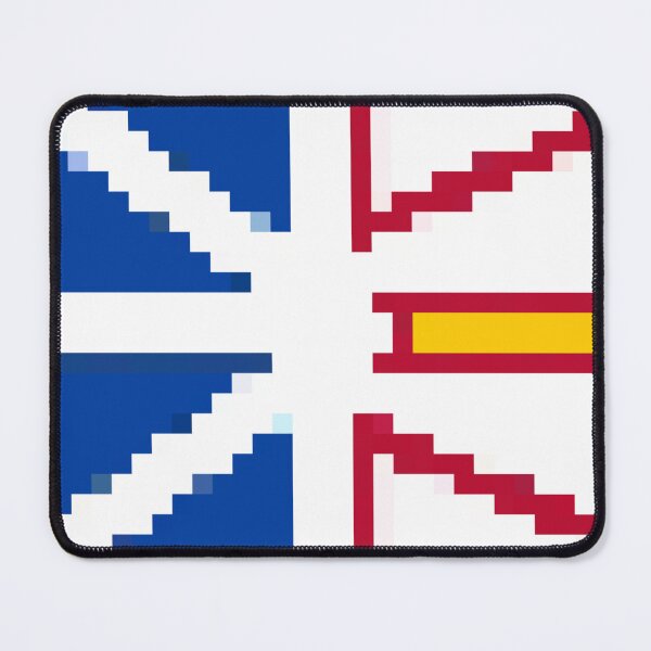 Item preview, Pixelated Newfoundland and Labrador Flag designed and sold by Potato Quality Prints.