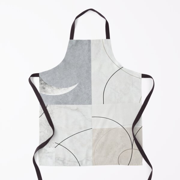 Item preview, Lunar Grid – Marble Collage with Crescent and Abstract Lines designed and sold by Cristhian Almanza.