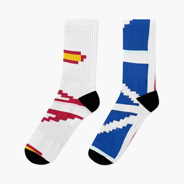 Item preview, Pixelated Newfoundland and Labrador Flag designed and sold by Potato Quality Prints.