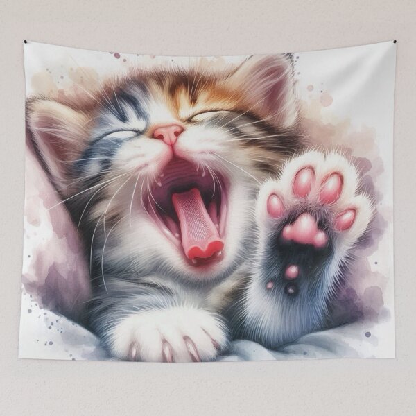 Item preview, Sleepy Kitten designed and sold by TinCatOutPost.