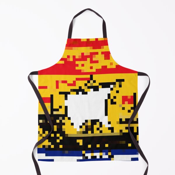 Item preview, Pixelated New Brunswick Flag designed and sold by Potato Quality Prints.