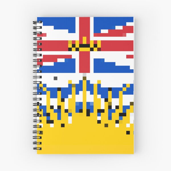 Item preview, Pixelated British Colombia Flag designed and sold by Potato Quality Prints.