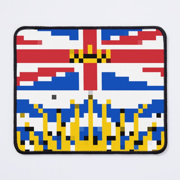 Item preview, Pixelated British Colombia Flag designed and sold by Potato Quality Prints.