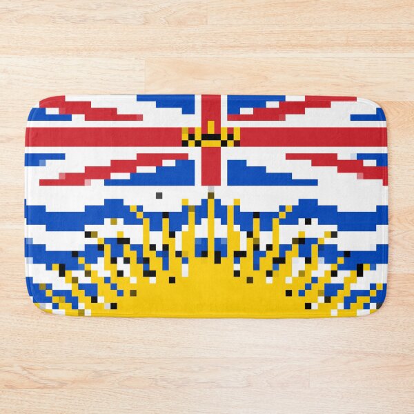 Item preview, Pixelated British Colombia Flag designed and sold by Potato Quality Prints.