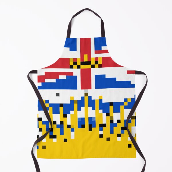 Item preview, Pixelated British Colombia Flag designed and sold by Potato Quality Prints.