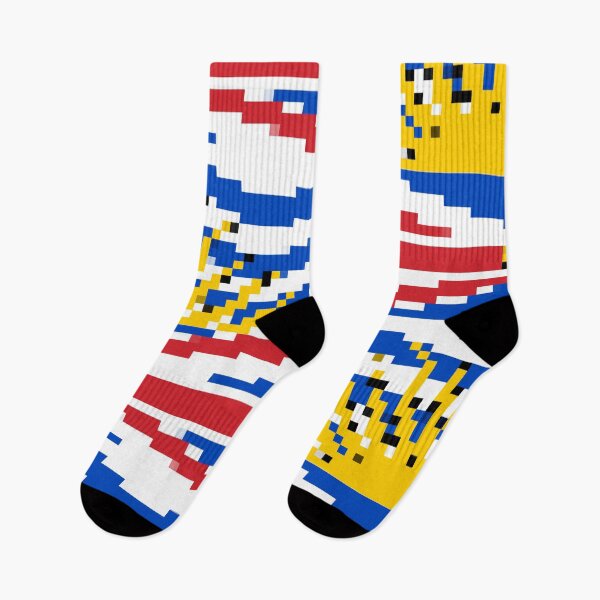 Item preview, Pixelated British Colombia Flag designed and sold by Potato Quality Prints.