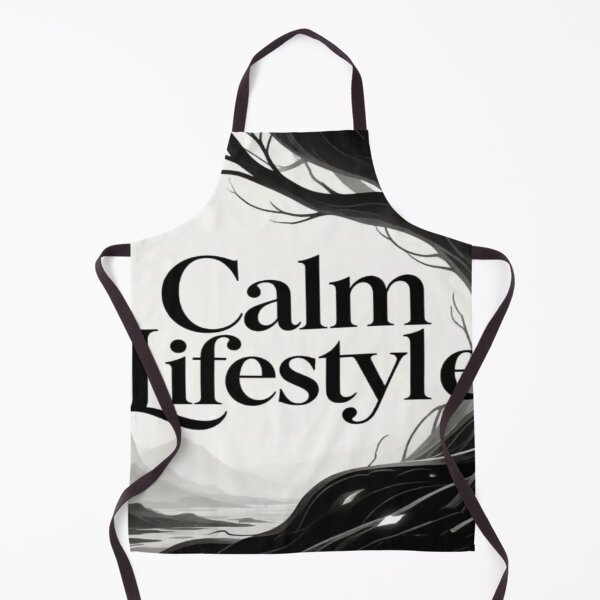 Item preview, Calm Lifestyle – Monochrome Nature Scene with Bold Affirmation designed and sold by Cristhian Almanza.