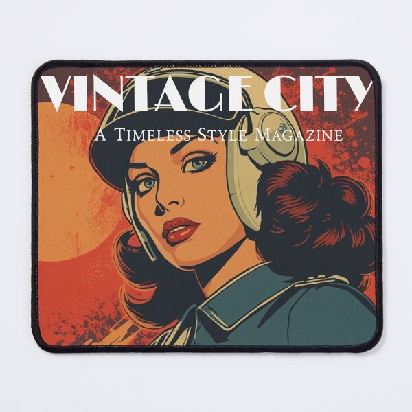 Item preview, Vintage Female Pilot designed and sold by Vintage City.