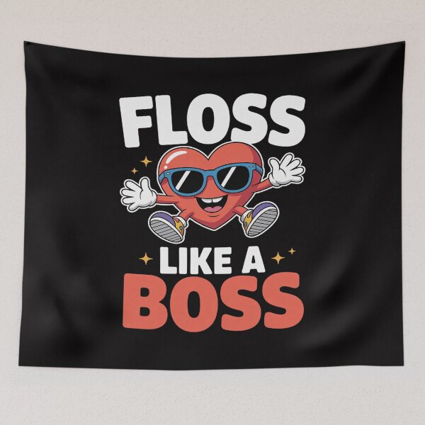 Item preview, Valentines Day Kids Boys Men Dance Heart Floss Like A Boss designed and sold by HermanTricia.