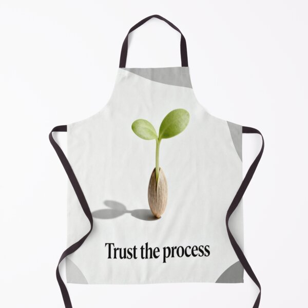 Item preview, Trust the Process – Sprout Illustration with Abstract Background designed and sold by Cristhian Almanza.