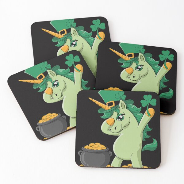 Item preview, Unicorn Wearing Leprechaun Hat Dabbing Dance St Patrick Day designed and sold by HermanTricia.