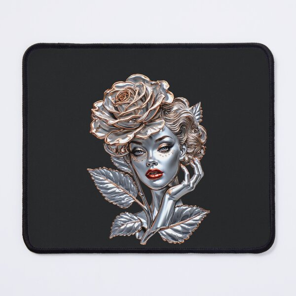 Item preview, Liquid Legends: Chrome & Copper Harmony (Industrial Edition) designed and sold by Shift-Bloom.