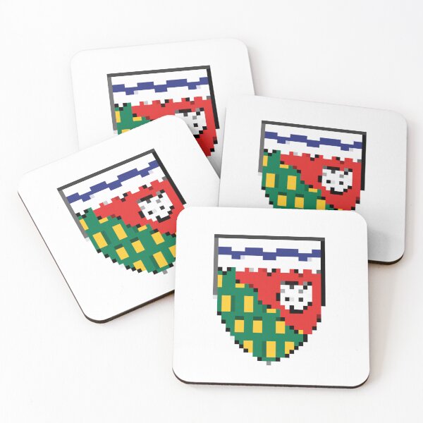 Item preview, Pixelated Northwest Territories Flag designed and sold by Potato Quality Prints.