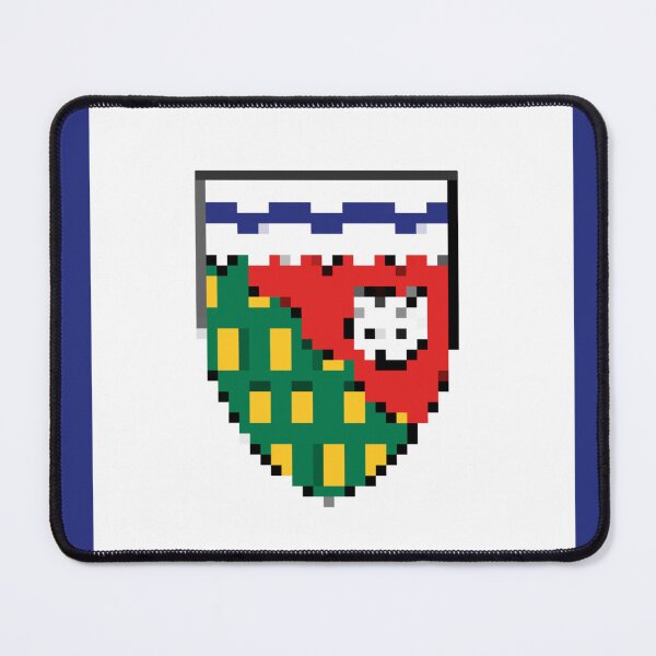 Item preview, Pixelated Northwest Territories Flag designed and sold by Potato Quality Prints.