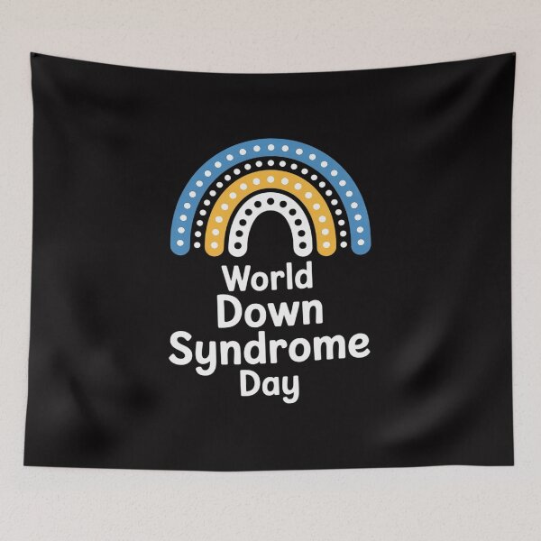 Item preview, Three 3 Arrows Rainbow World Down Syndrome Awareness Day designed and sold by HermanTricia.