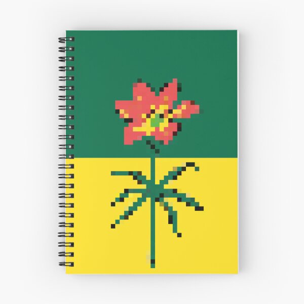 Item preview, Pixelated Saskatchewan Flag designed and sold by Potato Quality Prints.