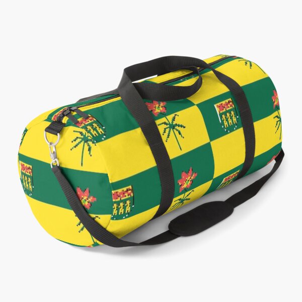 Item preview, Pixelated Saskatchewan Flag designed and sold by Potato Quality Prints.