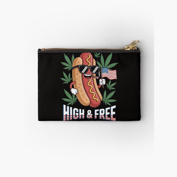 Item preview, The Stoner Weed hotdog Cannabis 4th of july marijuana stoned designed and sold by DarioRosales.